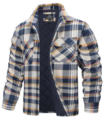  Double Lined Flannel Jacket