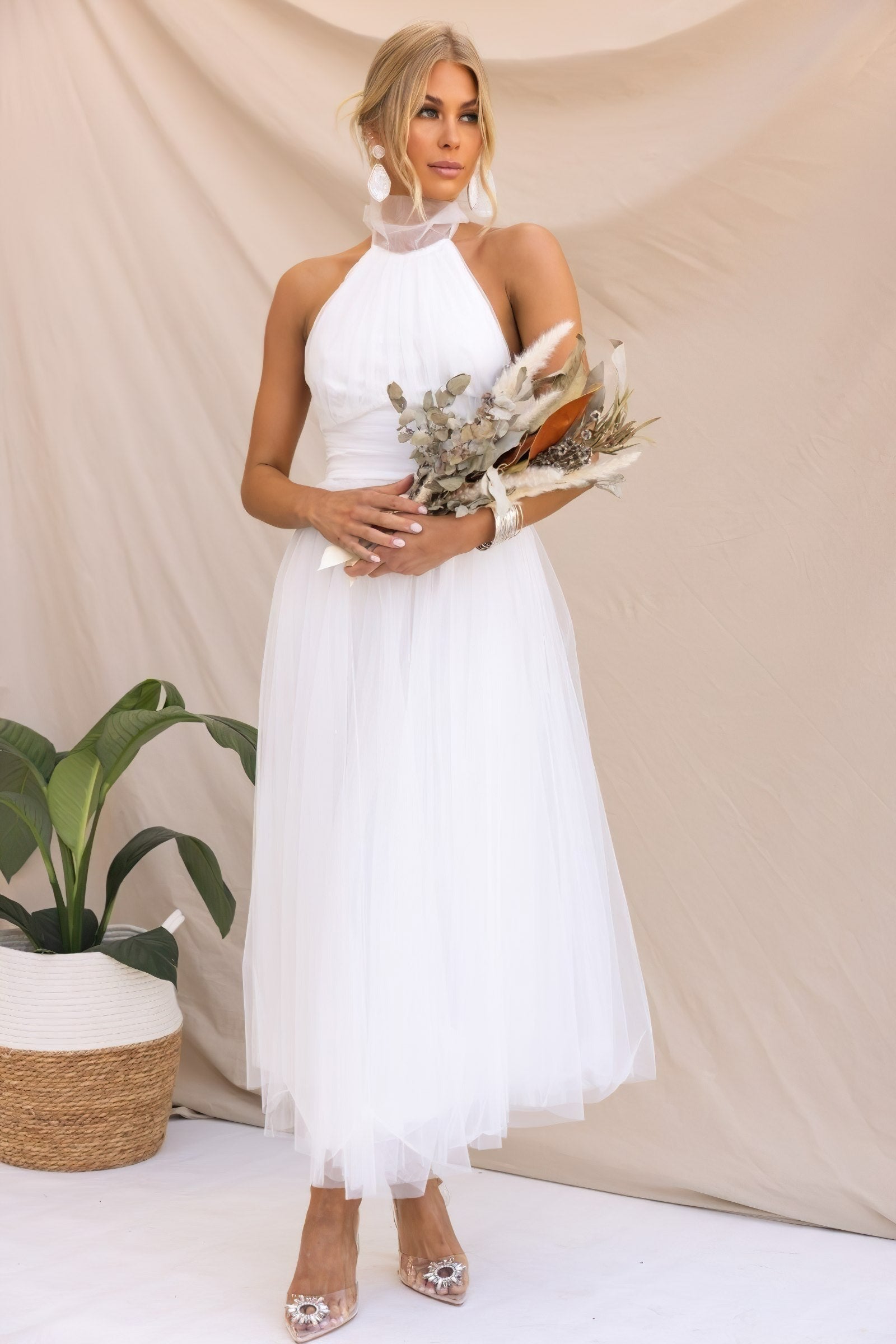 Halter Party Dress