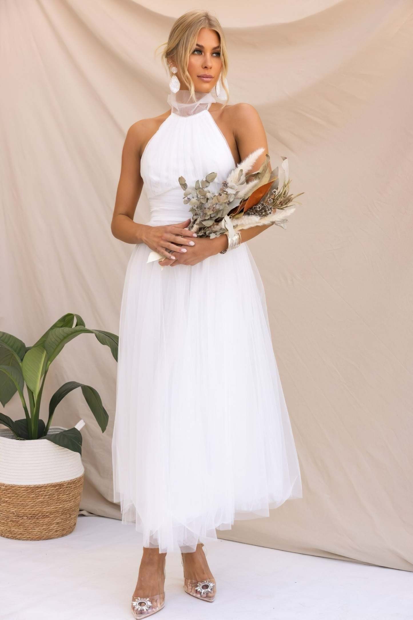 Halter Party Dress