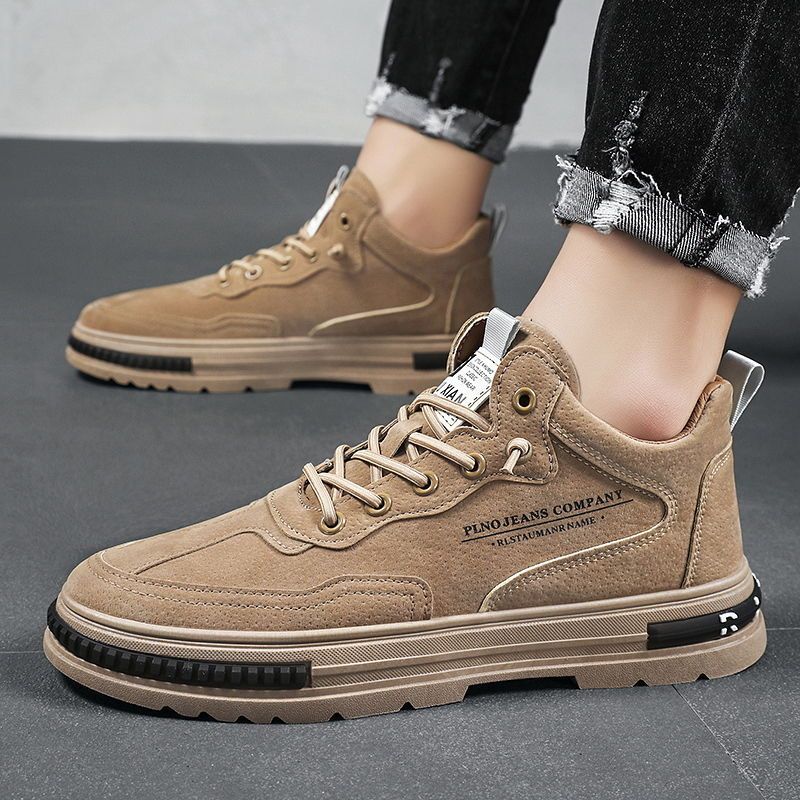 Crusty Leather Work Boots