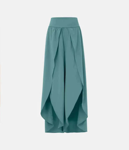Split Leg Palazzo Pants