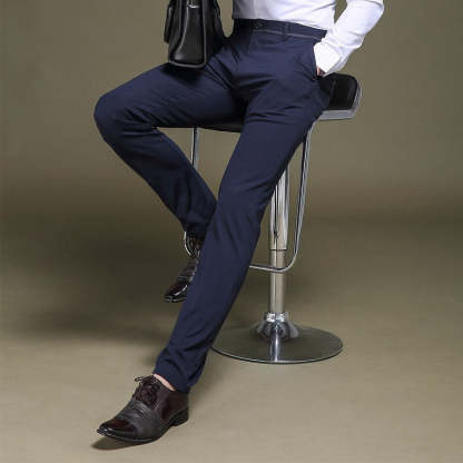 Water Resistant and Non Iron Stretch Trousers for Men