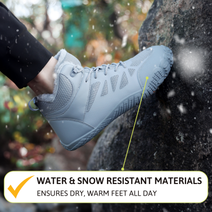Warm and Water-repellent Barefoot Shoes
