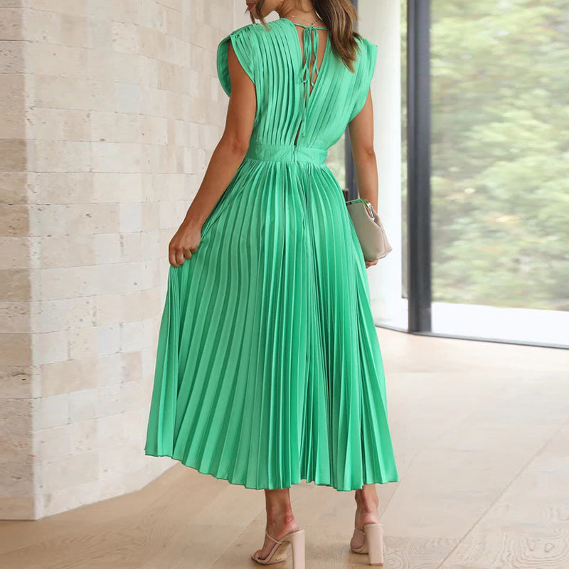 Pleated Summer Dress