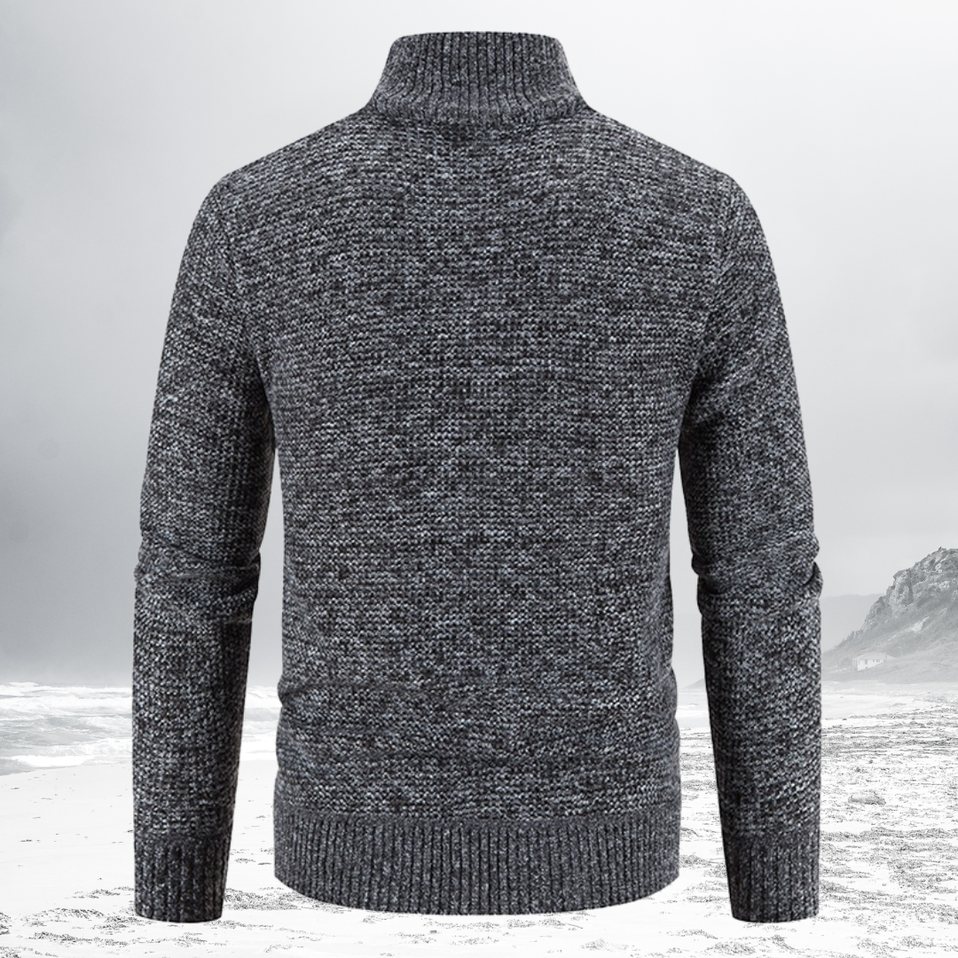  Padded Zip Sweater