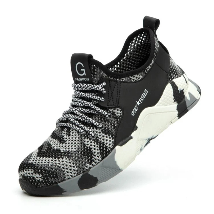 Lightweight Steel Toe Work Shoes for Men Women