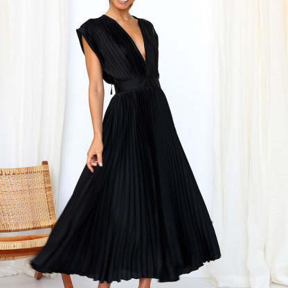 Pleated Summer Dress