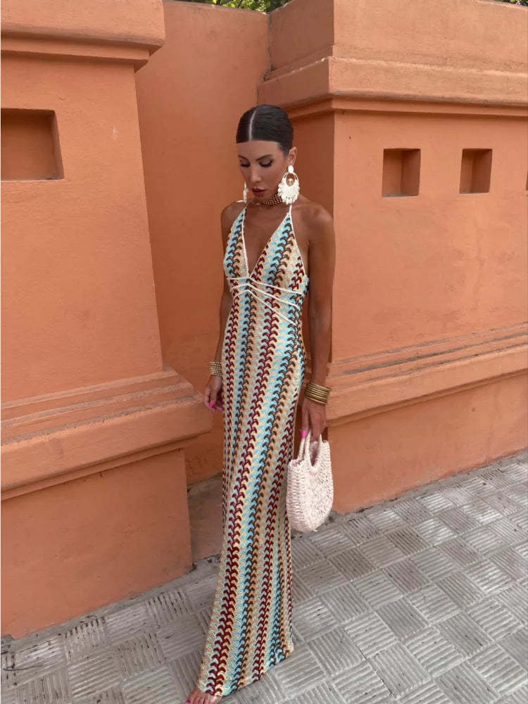 Halter Maxi Dress