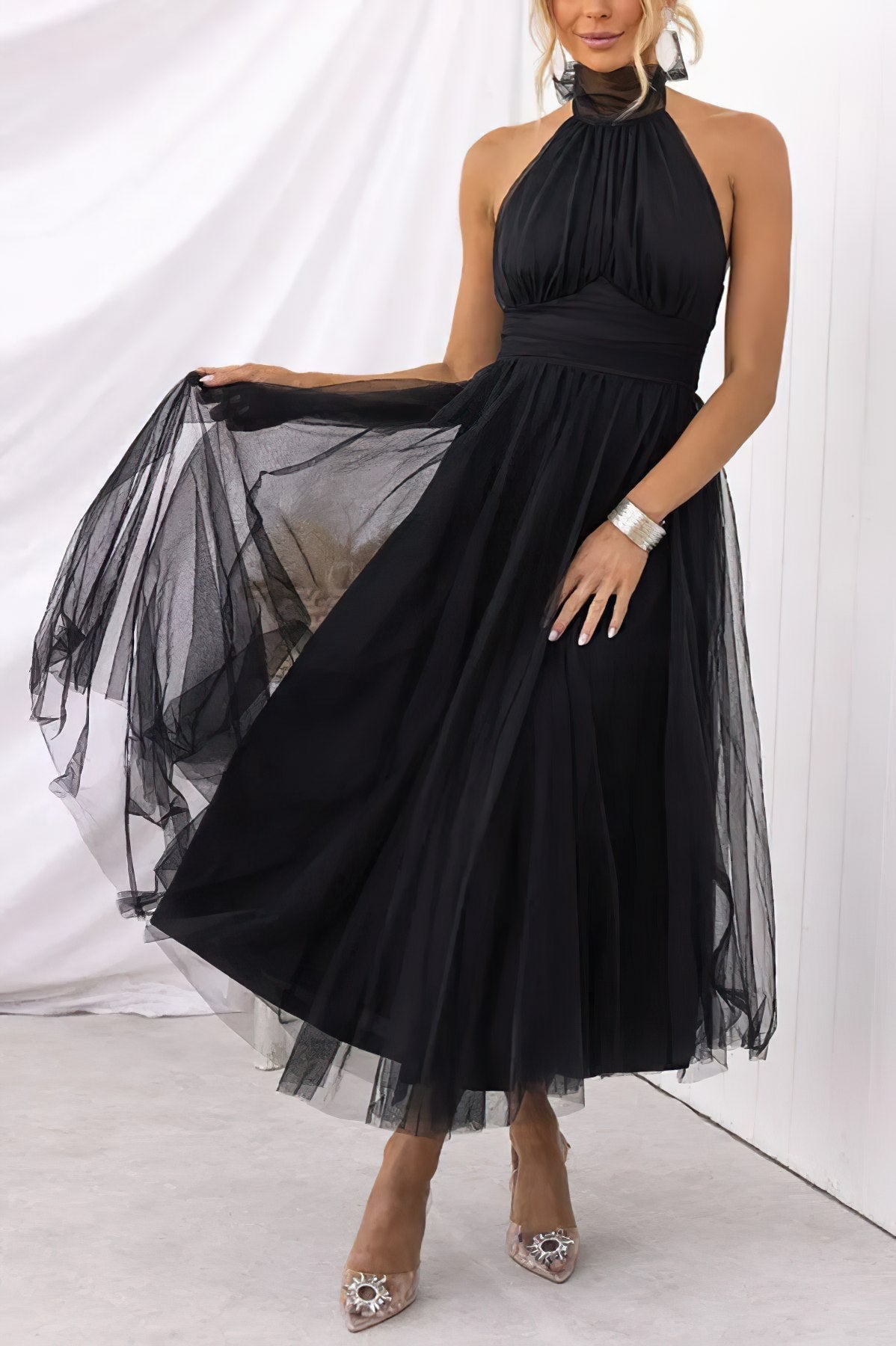 Halter Party Dress
