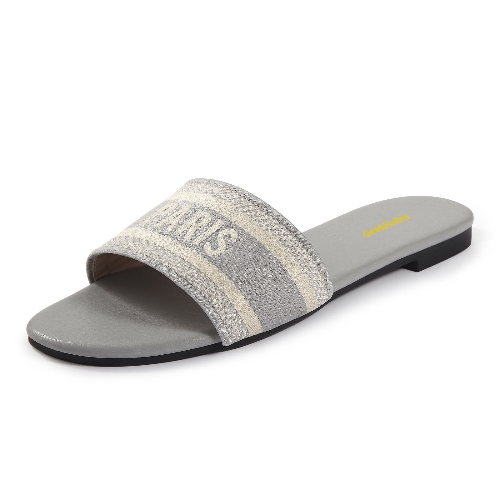 Casual Beach Flat Slide Sandal - PARIS