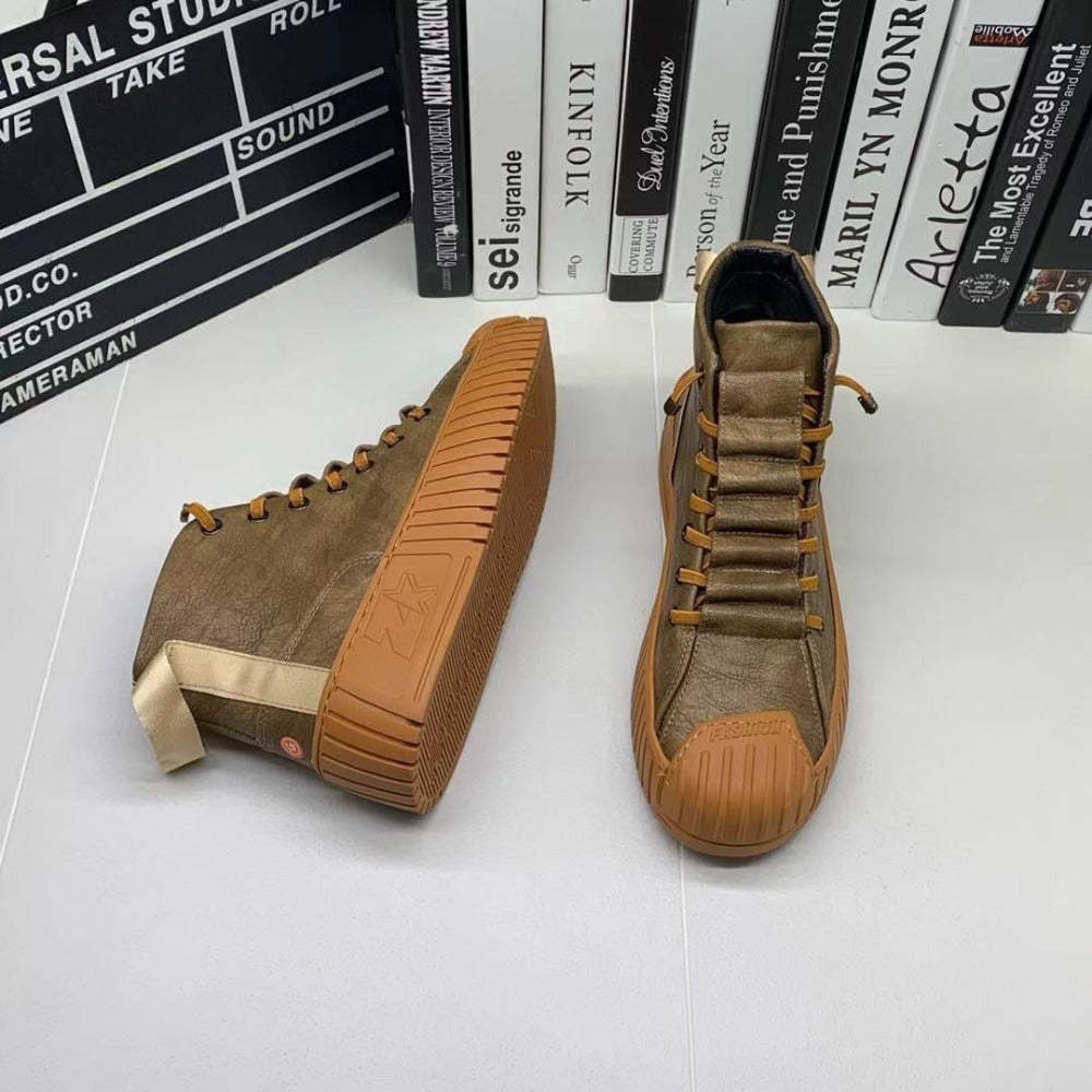 Men Ankle Boots Nonslip Anti-shock Winter Orthopedic Shoes