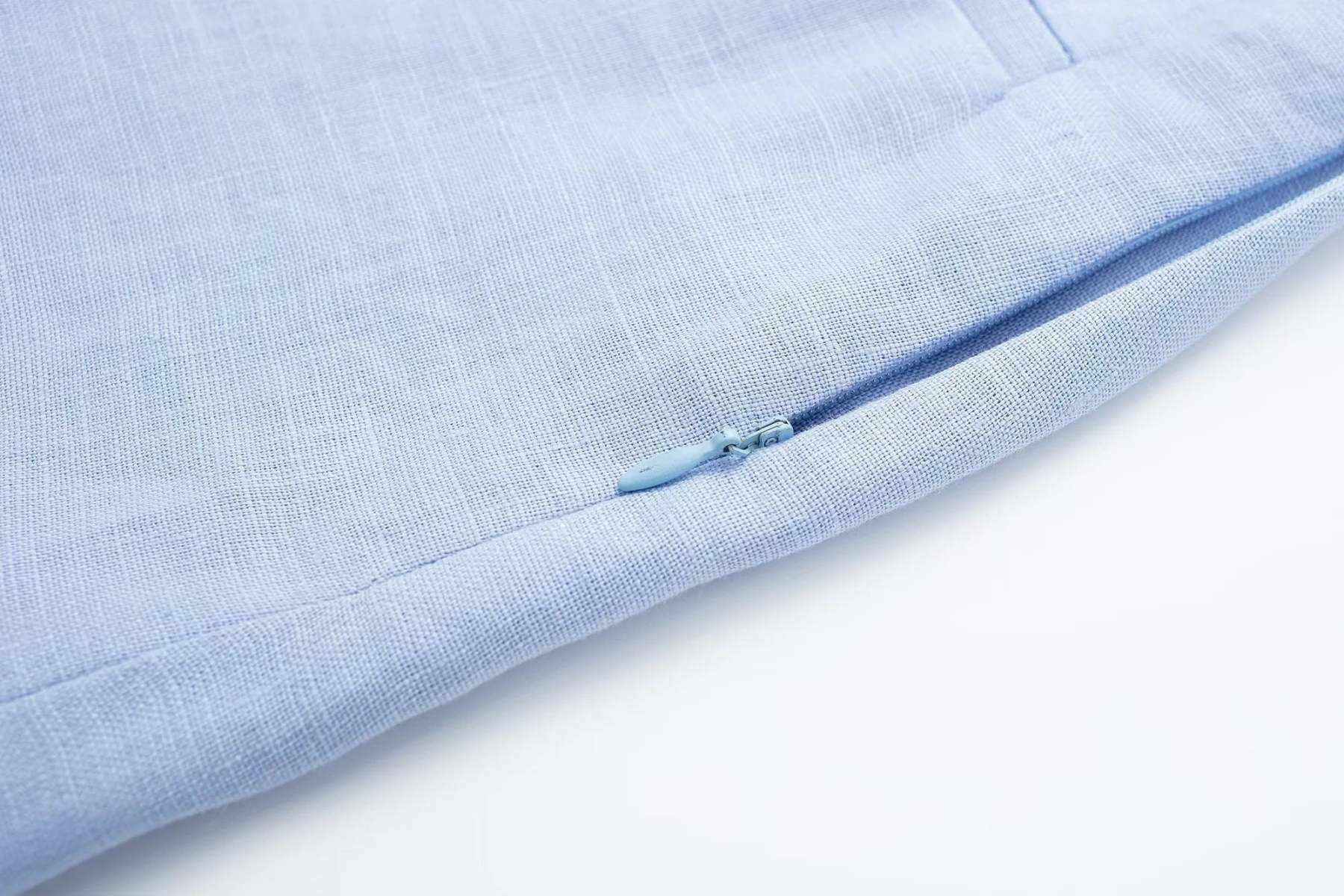 Linen Crop Blazer