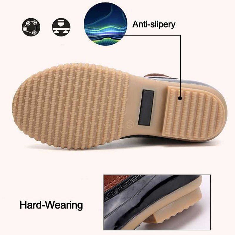Women Orthopedic Shoes Mid-calf Waterproof Snow Boots