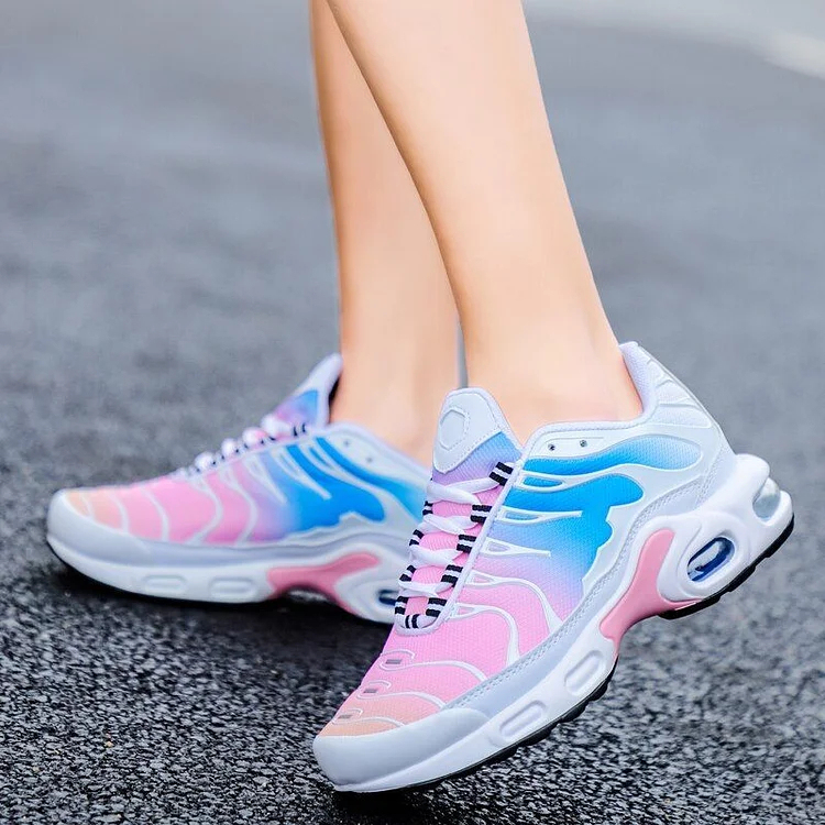 Air Cushion Shoes Fashion Multicolor Sneakers For Women And Men