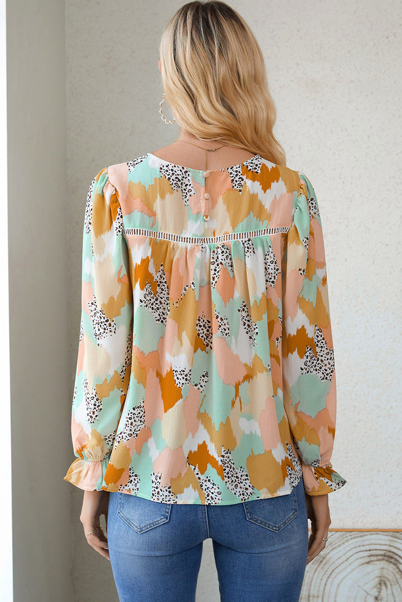 Abstract Printed Shirt
