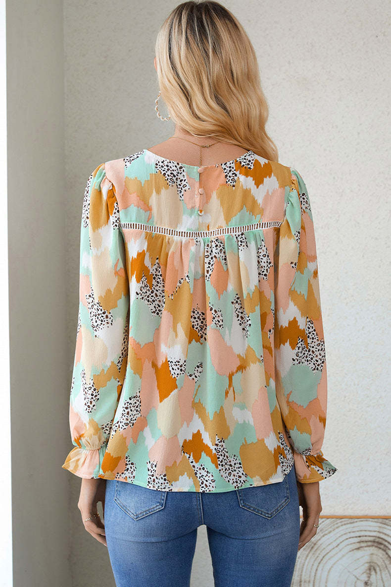 Abstract Printed Shirt