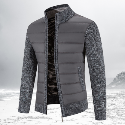  Padded Zip Sweater
