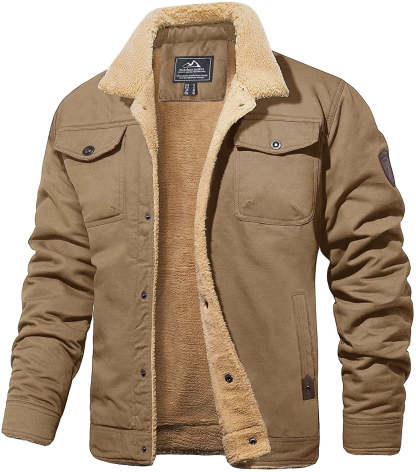 Bomber Jacket With Wool Lining