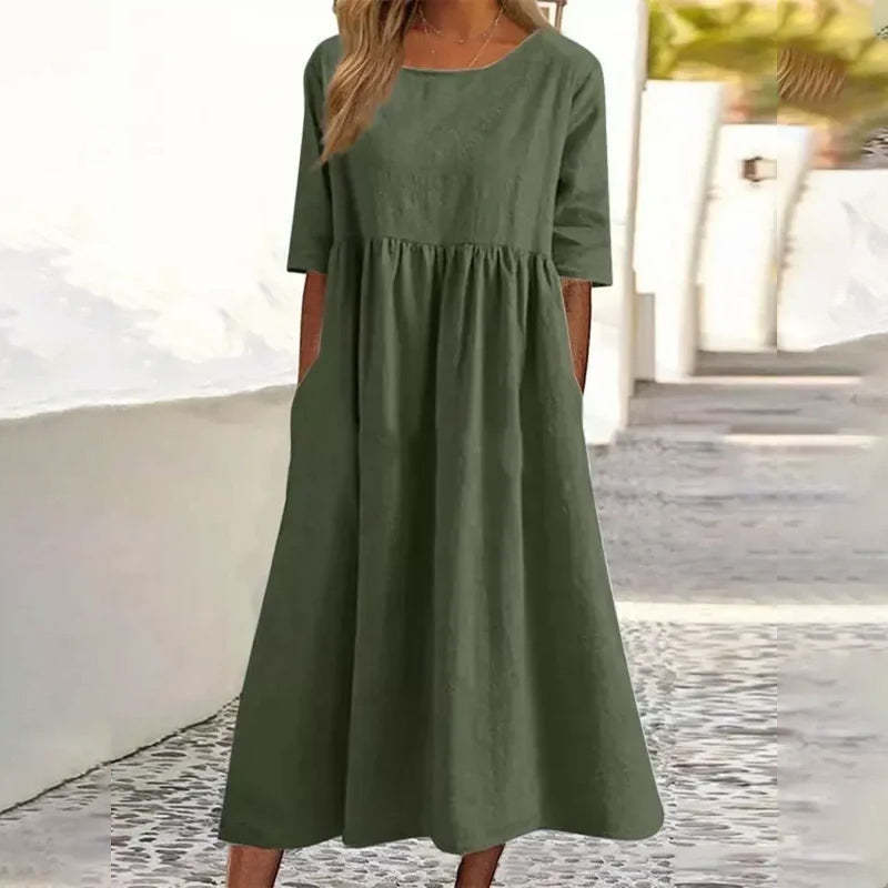Cotton vintage dress