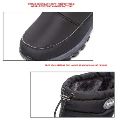 Women Waterproof Snow Boots Warm Orthopedic Shoes