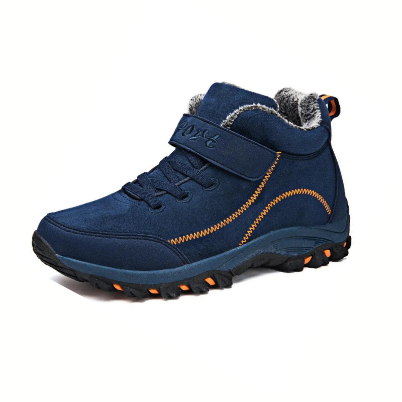 Women Orthopedic Boots Comfortable Suede Leather Warm Hiking Boots