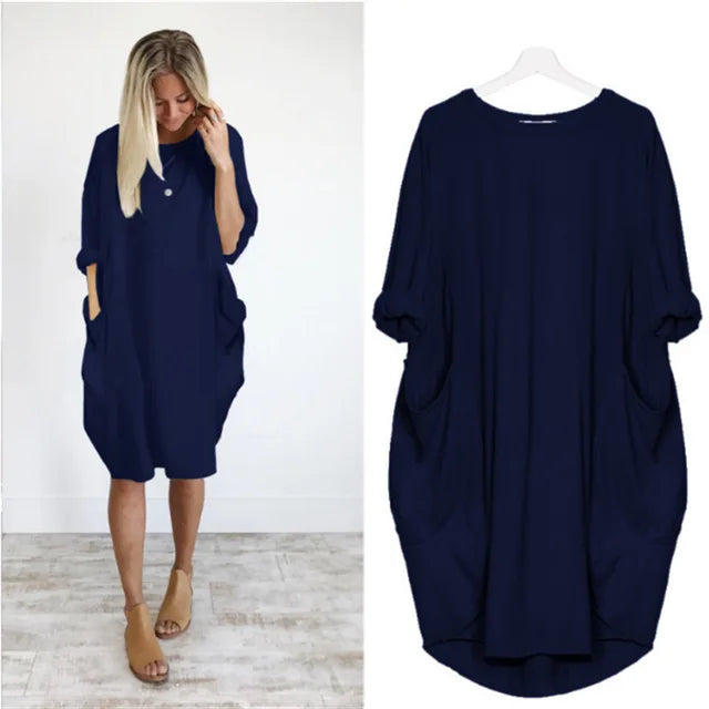Graceful Pocket Dress