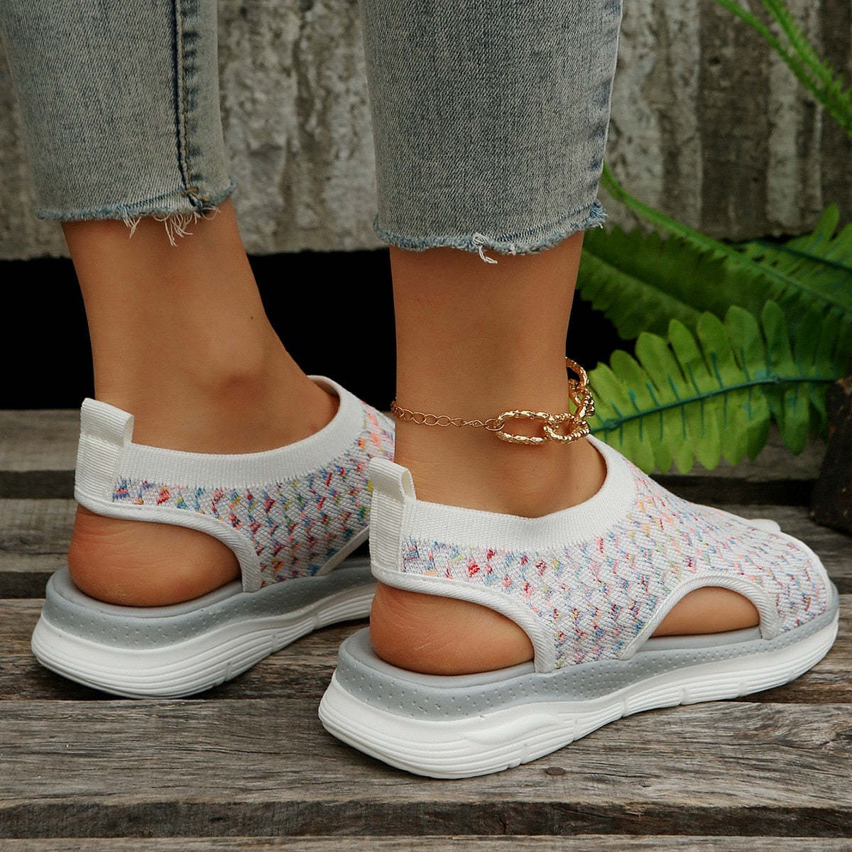Orthopedic Premium Stretch Slingback Sports Sandals