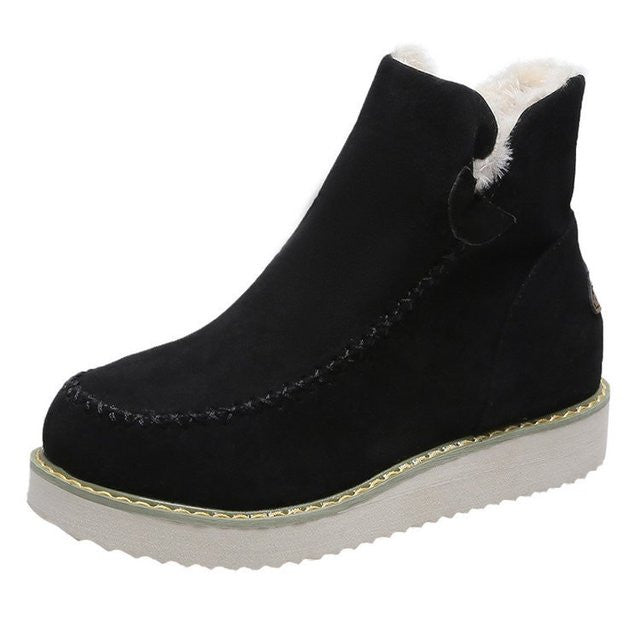 Women's Plush Suede Orthopedic Ankle Boots