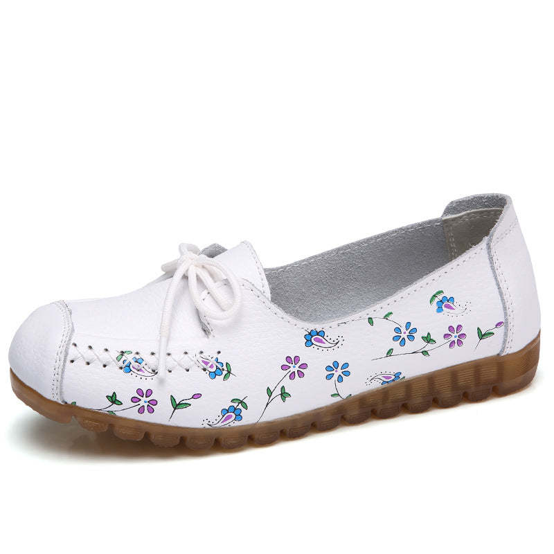 New Soft-faced Printed Women Shoes