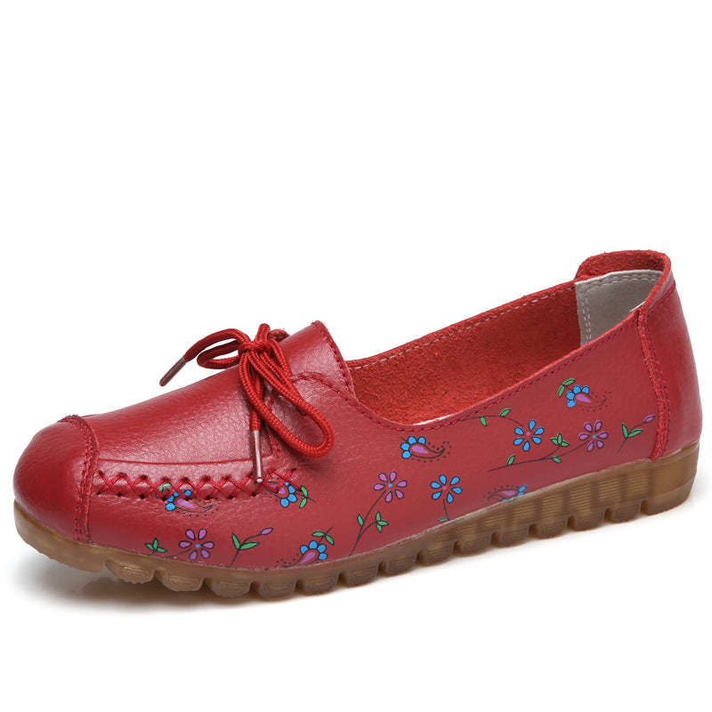 New Soft-faced Printed Women Shoes