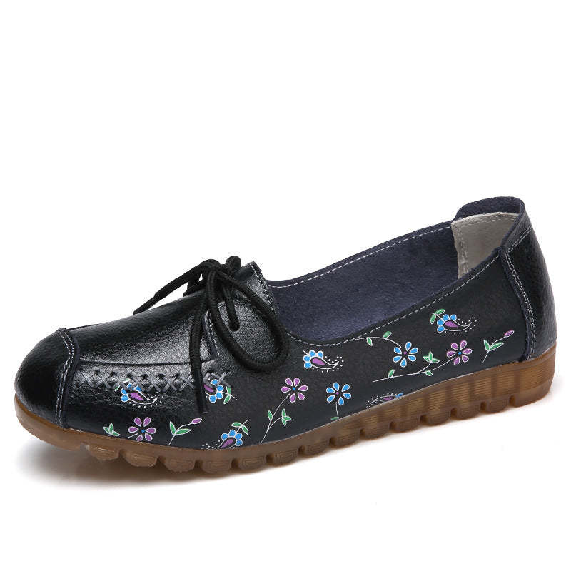 New Soft-faced Printed Women Shoes