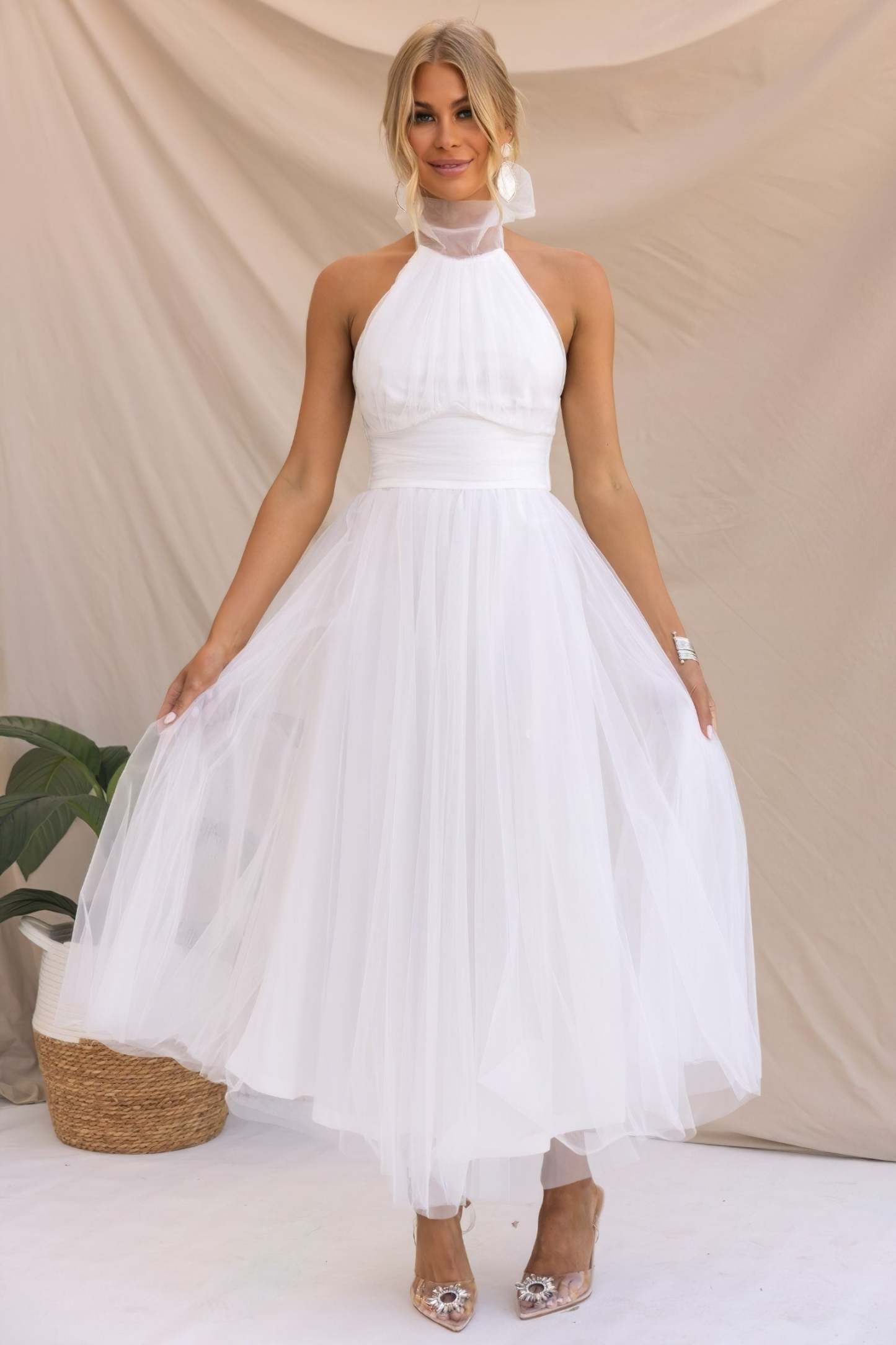 Halter Party Dress