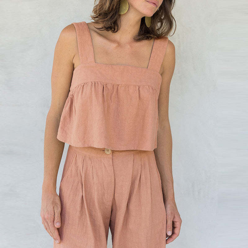 Two Piece Linen Set