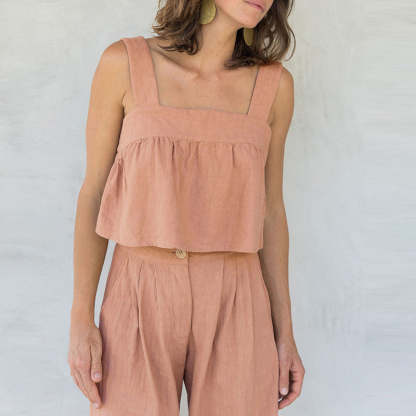 Two Piece Linen Set