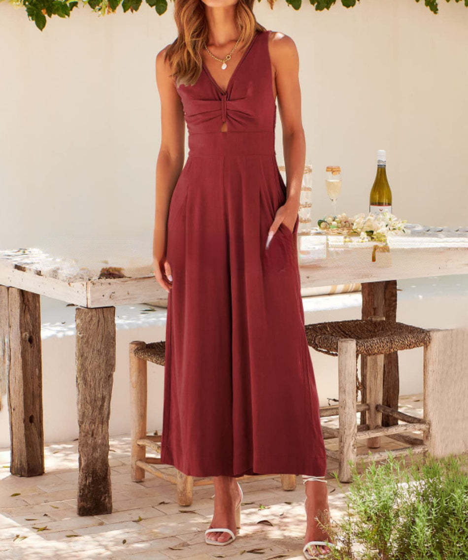 Jumpsuit With Wide Legs