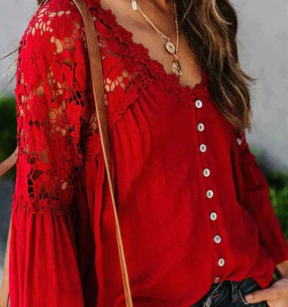 Floral Lace Blouse