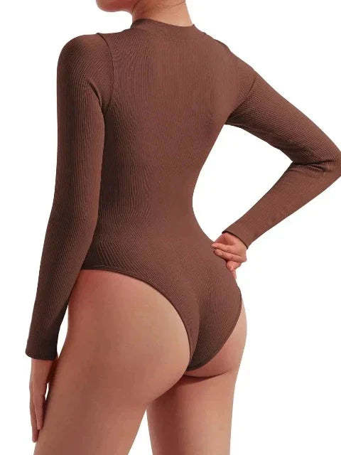 Sleek Long Sleeve Swimwear