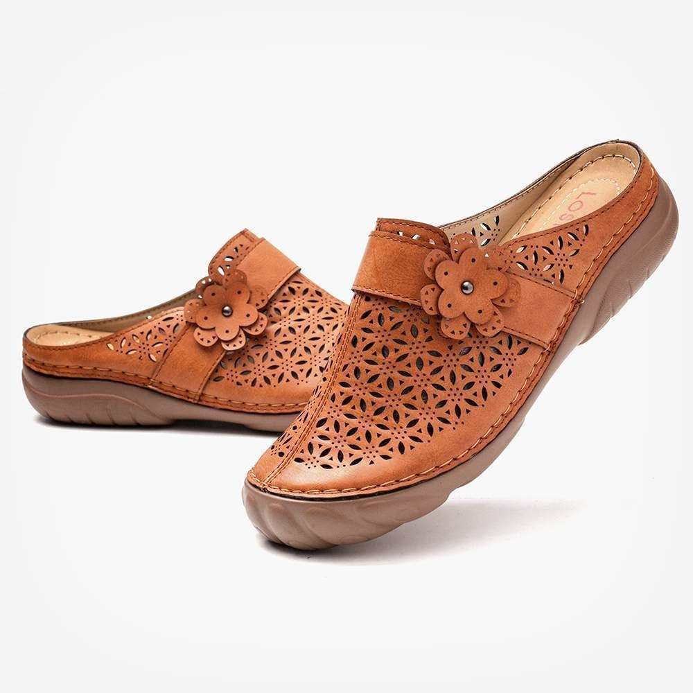 Comfortable Retro Backless Casual Sandals