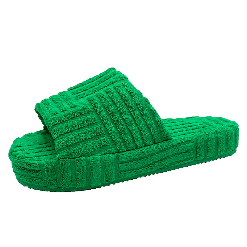 Women's Open Toe Comfortable Platform Slipper