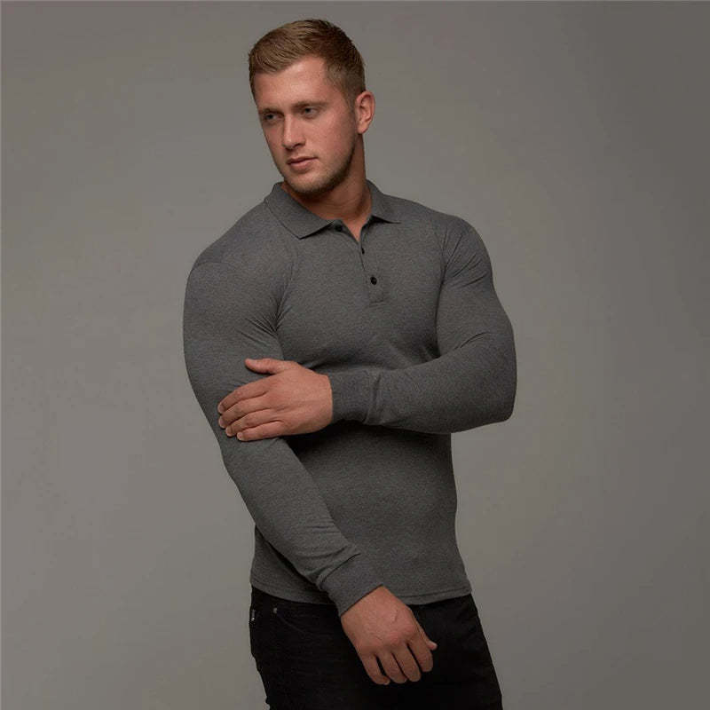 Muscle fit Long-Sleeve T-shirt