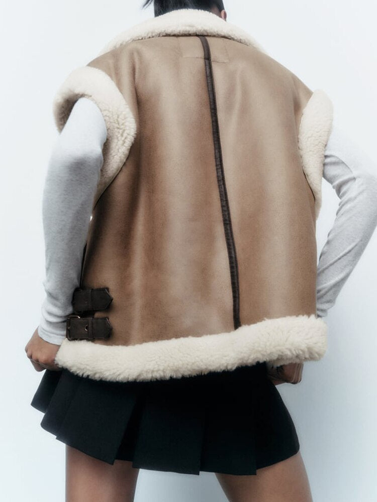 Combi Waistcoat With Teddy Lining
