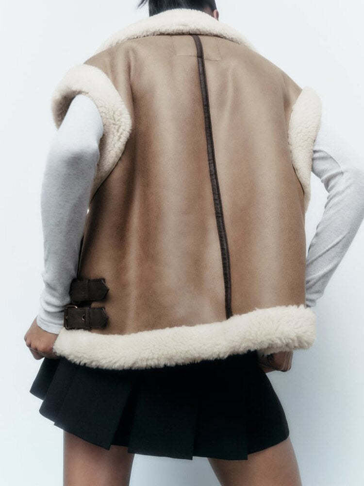 Combi Waistcoat With Teddy Lining