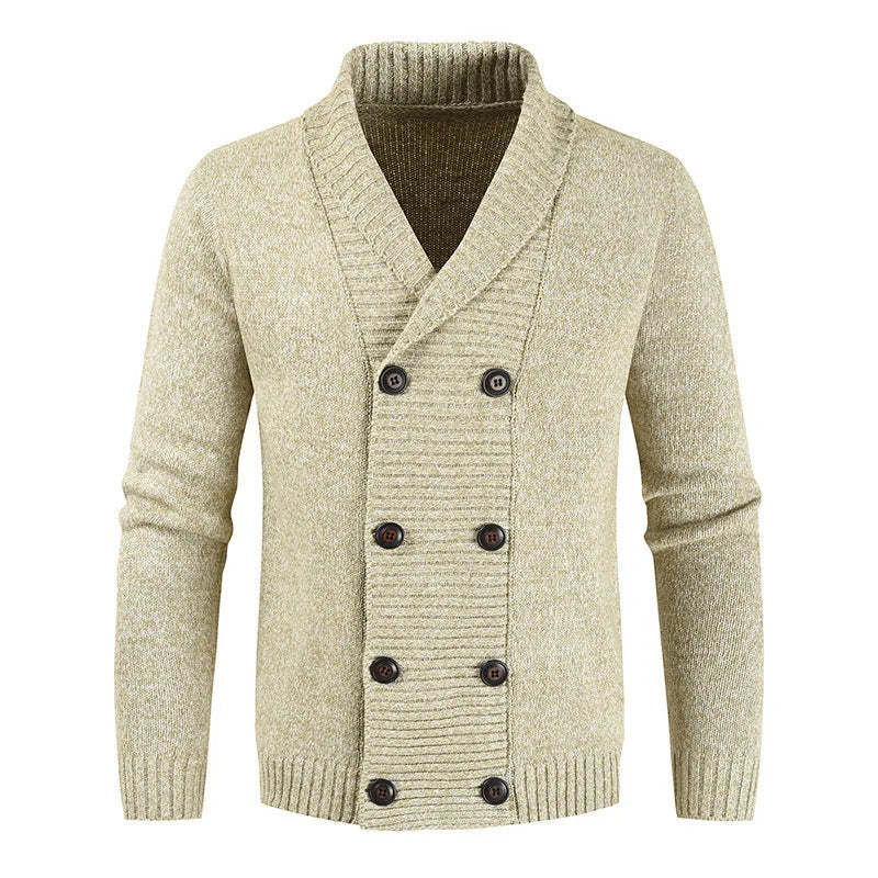 Double-Breasted Cardigan