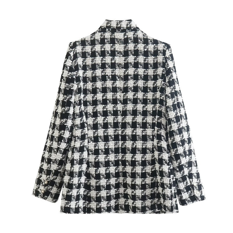 Breasted Blazer With Structure