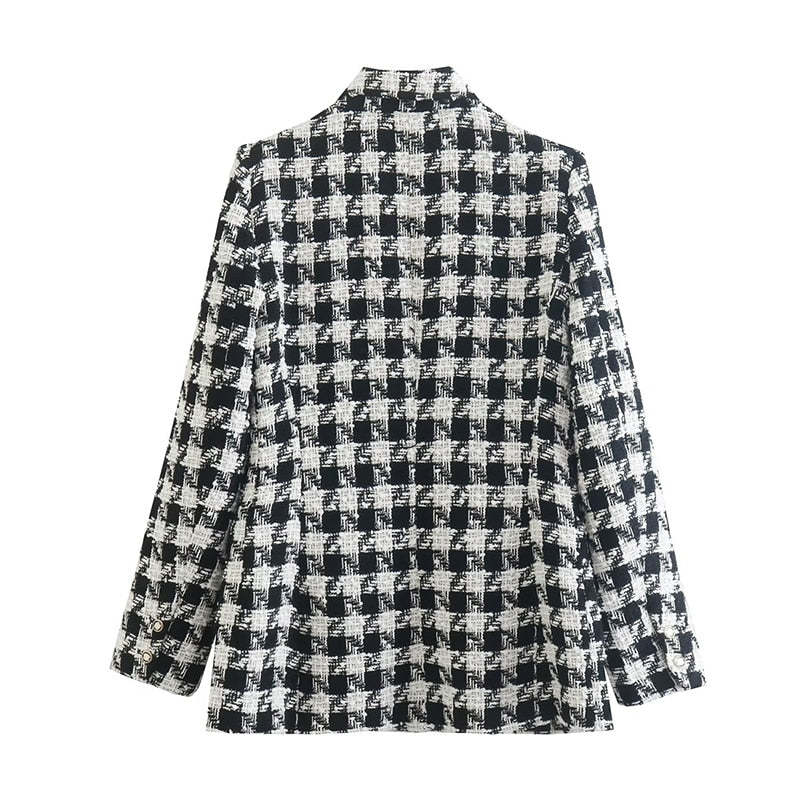 Breasted Blazer With Structure