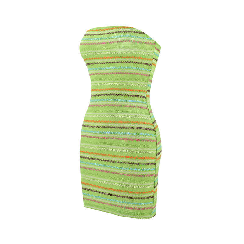 Back Knitted Dress
