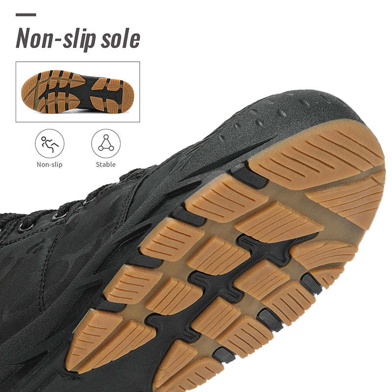 Ankle Boots For Men Thick Sole Winter Orthopedic Shoes