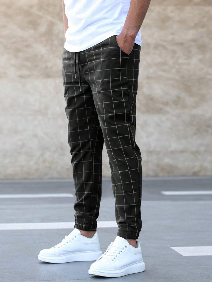 Plaid Chino for Men