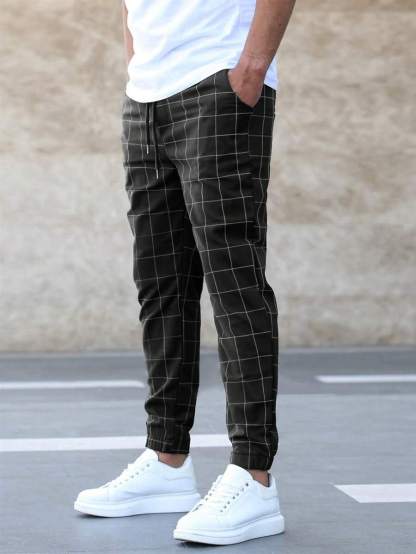 Plaid Chino for Men