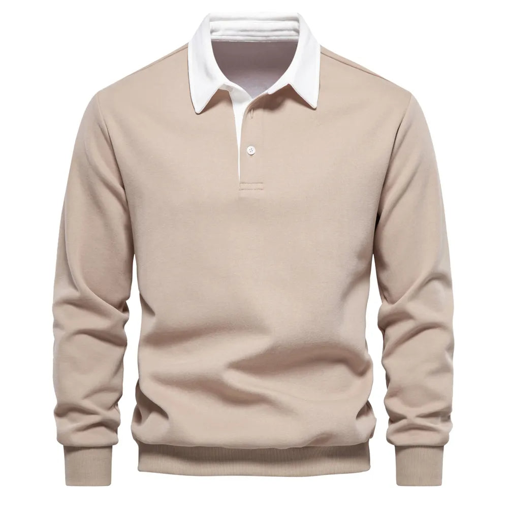 Men's Long-Sleeve Rugby Shirt